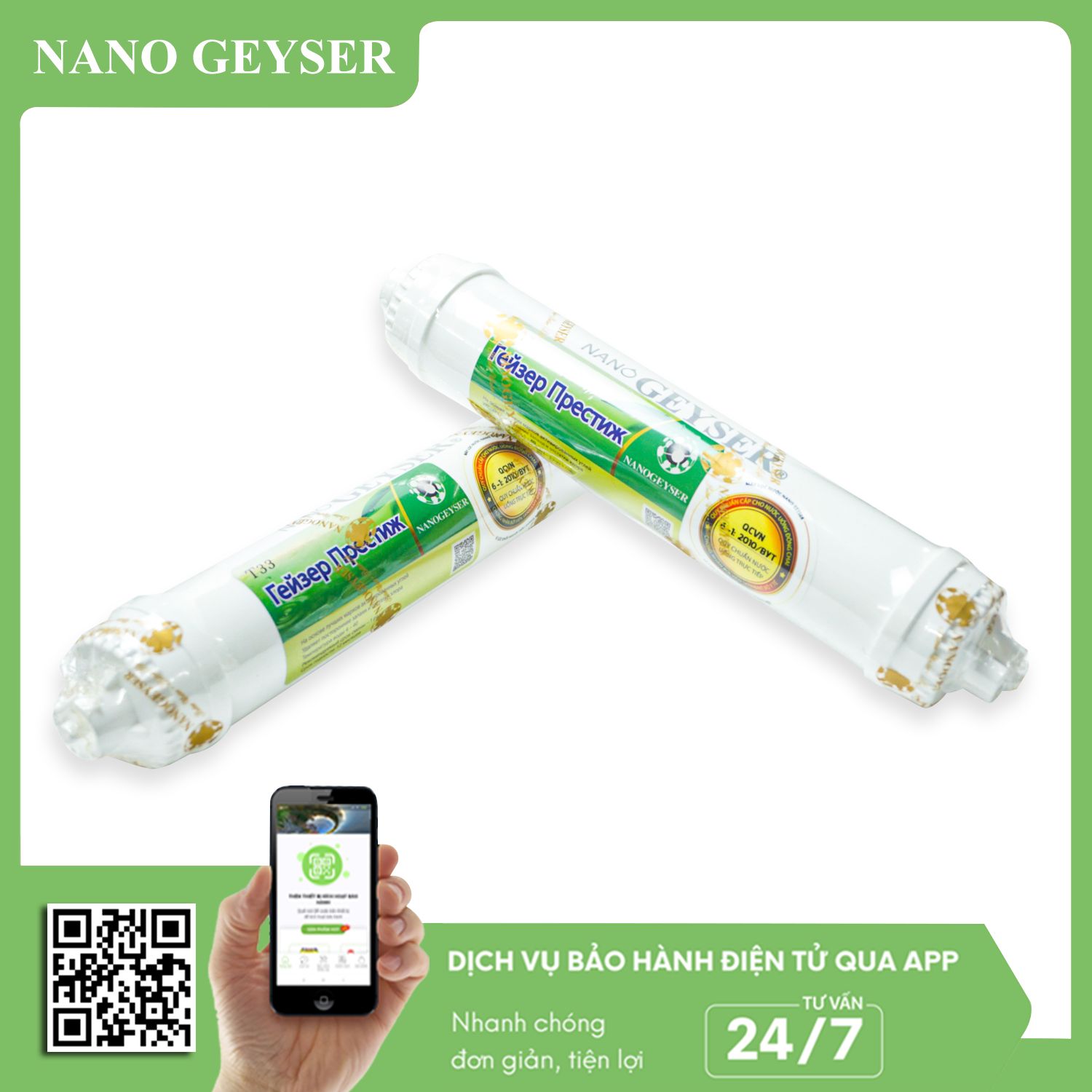 Lõi T33 Small Nano Geyser